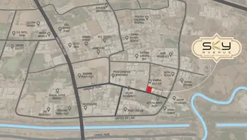 Location of Soumya Sky Avenue - Image 204767