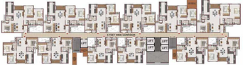 Floor Plan of Casagrand Suncity in Kelambakkam, Chennai - Image 169846