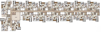 Floor Plan of Casagrand Avenue Park in Perungudi, Chennai - Image 169806