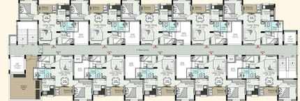 Floor Plan of Alamo XS Real Tuscany in Chettipunyam, Chennai - Image 169886