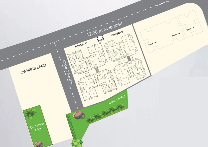Master Plan of Prapti Rudraksh Heritage in Chhani, Vadodara - Image 110444
