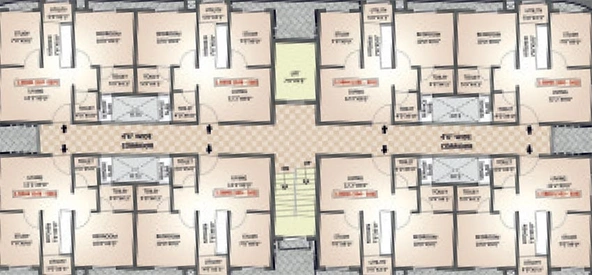 Floor Plan of Malles Ahaana in Pallikaranai, Chennai - Image 178028