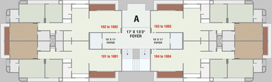Floor Plan of Shivay Pratishtha Elite in Nikol, Ahmedabad - Image 117589