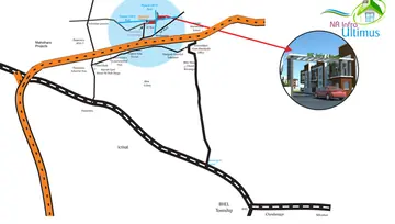 Location of NR Infra Ultimus - Image 110613