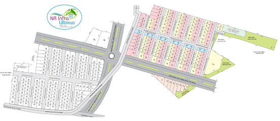 Master Plan of NR Infra Ultimus in Patancheru, Hyderabad - Image 110614