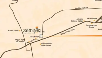 Location of Parshva Samyag - Image 110657
