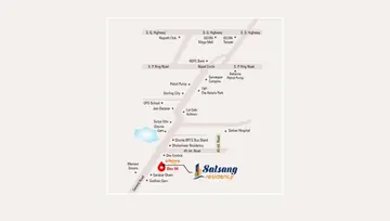 Location of Satsang Residency - Image 117264