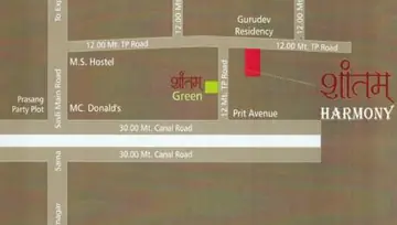 Location of Shubh Shantam Harmony - Image 110727