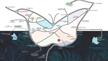Location of Pranavas Sama Lakshma Reddy Greenwich - Image 110735