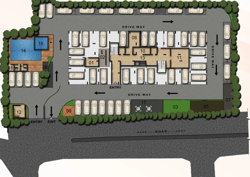 Master Plan of Sowparnika Grandeur in Cheran Ma Nagar, Coimbatore - Image 176679