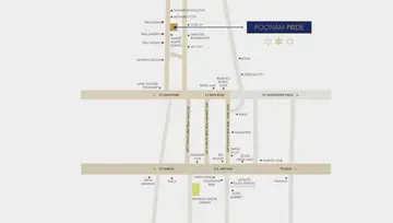 Location of BR Poonam Pride - Image 110930