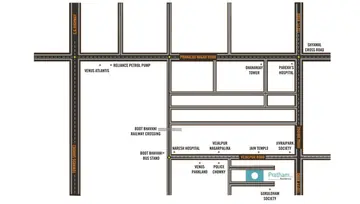 Location of Aryanparv Pratham Residency - Image 110902