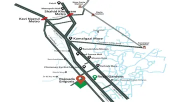 Location of Rajwada Emporis - Image 155517