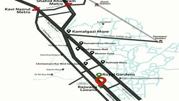 Location of Rajwada Luxuria - Image 155684
