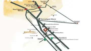 Location of Rajwada Casablanca - Image 155507