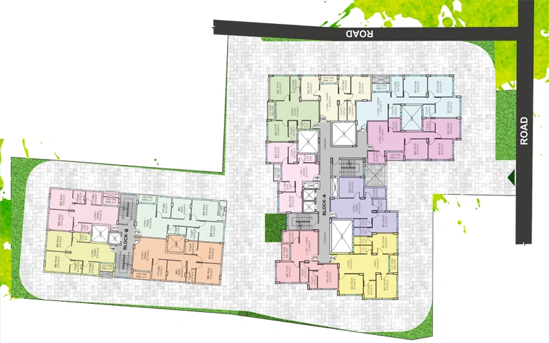 Master Plan of Loharuka Green Vega in Rajarhat, Kolkata - Image 154214