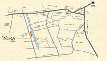 Location of Parshvanath Indra Villa - Image 118292