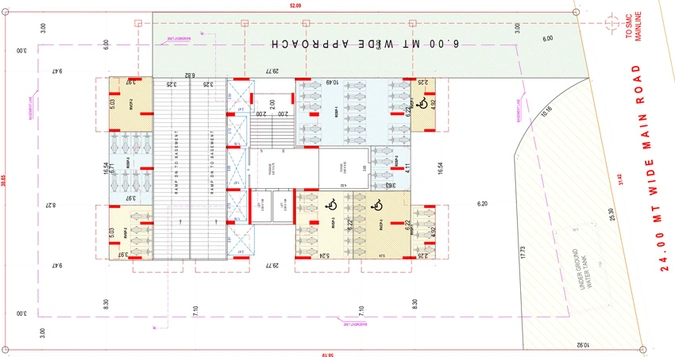 Master Plan of Arjun Luxuria in Yoginagar Society, Surat - Image 110973