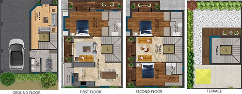 3 BHK House/Villa in Anmol Garden in Ekkatuthangal, Chennai - Image 818421