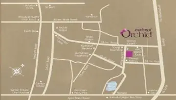 Location of Darshanam Orchid - Image 118332