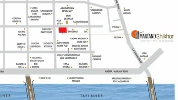 Location of Martand Shikhar - Image 111029