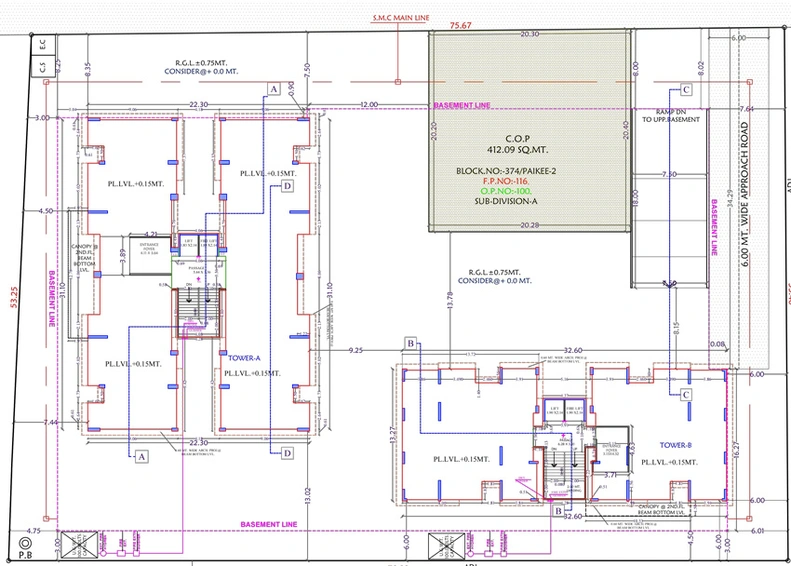 Master Plan of Martand Shikhar in Pal, Surat - Image 111031