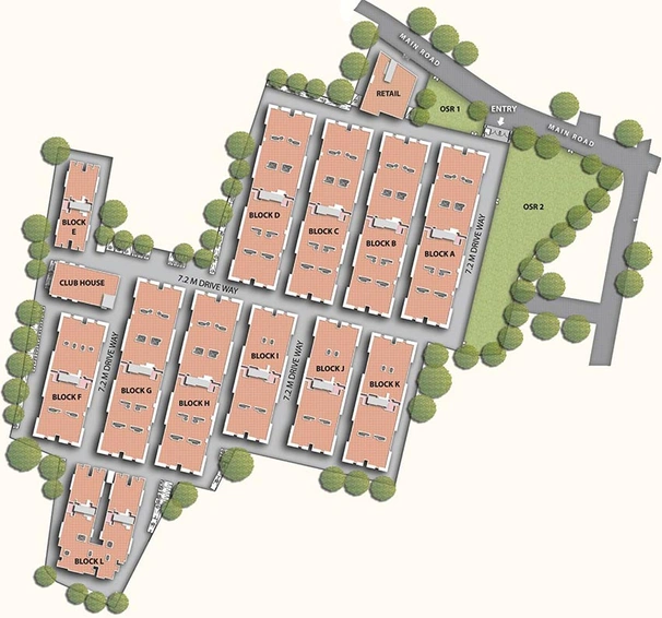 Master Plan of VGN Temple Town in Thiruverkadu, Chennai - Image 177727