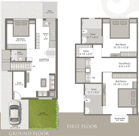 3 BHK House/Villa in Wallman Sukhdham Upvan in Waghodia Road, Vadodara - Image 764514