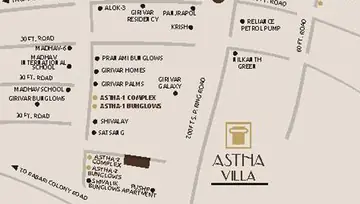 Location of BN Astha Villa - Image 113995