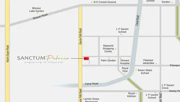 Location of Aaranya Sanctum Palacio - Image 111152