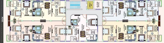 Floor Plan of Muskan Meena Residency in Danapur, Patna - Image 188453