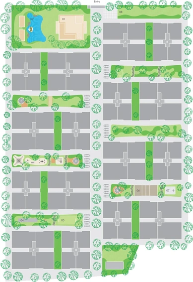 Master Plan of Amaya 78@Gokuldham in Shela, Ahmedabad - Image 113974