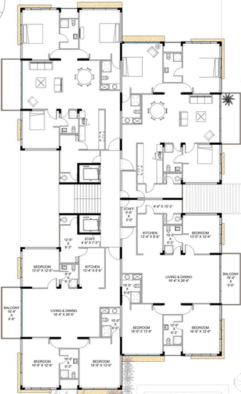 Floor Plan of Amaya 229 in Navrangpura, Ahmedabad - Image 117298