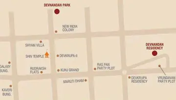 Location of Devnandan Sankalp City - Image 117314
