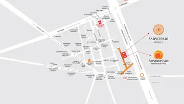 Location of BIPL Sarvopari Homes - Image 117622