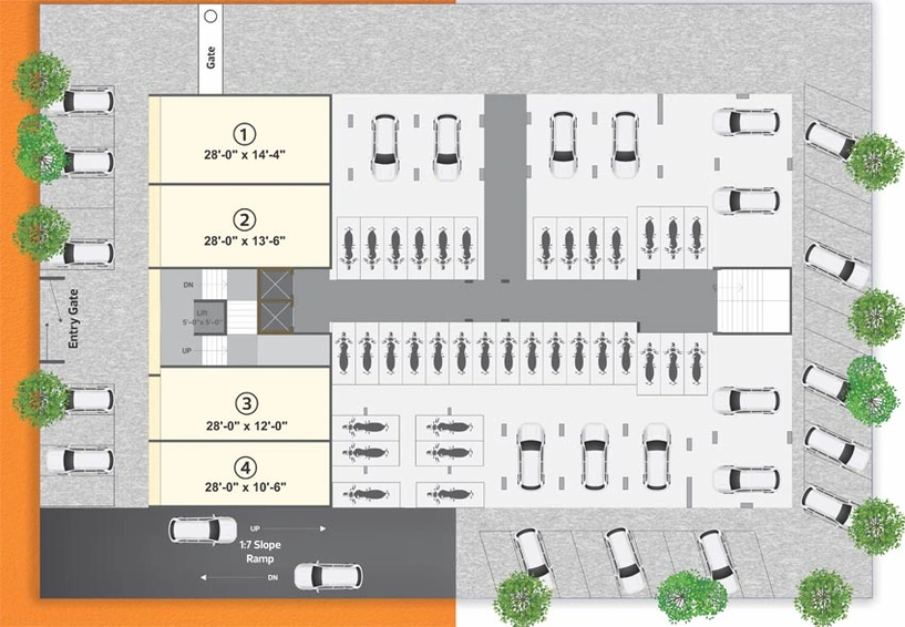 Master Plan of BIPL Sarvopari Homes in Nava Naroda, Ahmedabad - Image 117624