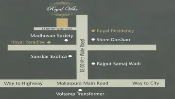 Location of Royal Villa - Image 118435