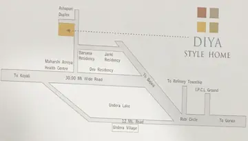 Location of Akruti Diya Style Home - Image 118443