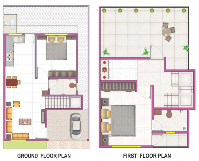 2 BHK House/Villa in Kesar Nisarg Homes in Vemali, Vadodara - Image 765958