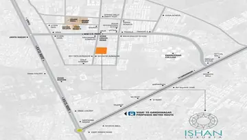 Location of Ishan Luxuria - Image 112803