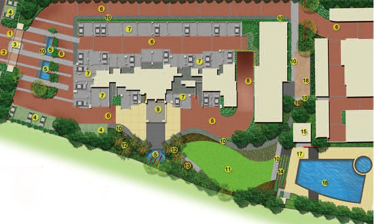 Master Plan of Skyline Brown in Kakkanad, Kochi - Image 175985