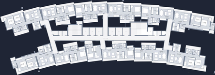 Floor Plan of Marathon Nexworld in Dombivli, Thane - Image 21585