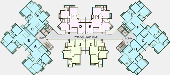 Floor Plan of DD Misty Hills in Kakkanad, Kochi - Image 175339
