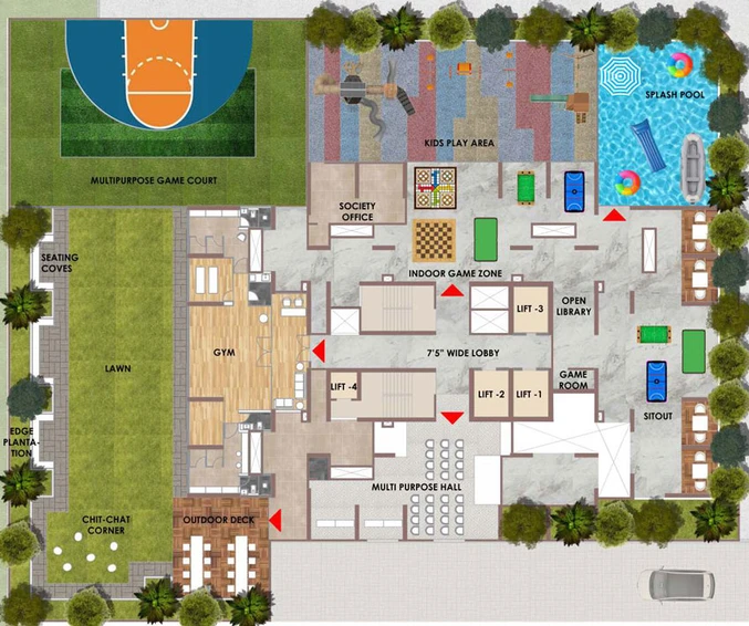 Master Plan of Cllaro Urban Grandeur in Mira Road East, Thane - Image 21607