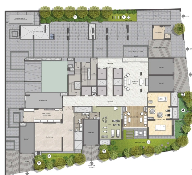 Master Plan of Kalpataru Amare in Juhu, Mumbai - Image 112147