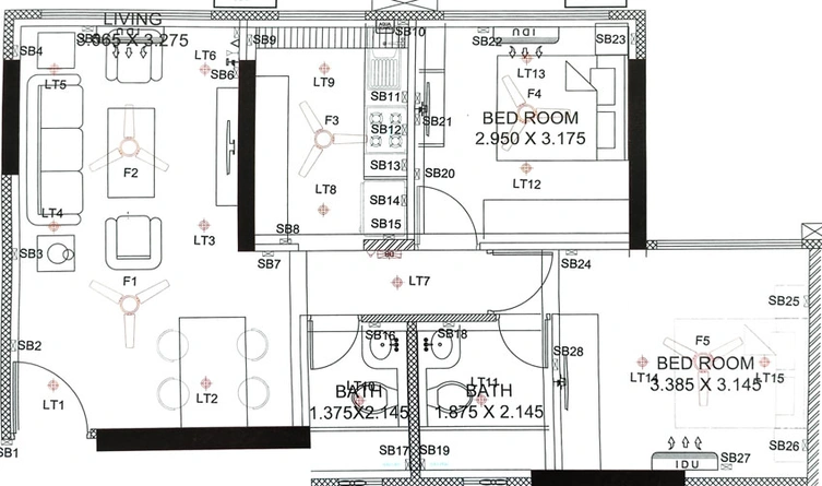 2 BHK Flat in Mittal Cove in Andheri West, Mumbai - Image 456213