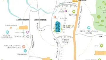 Location of Lodha Unica - Image 111695