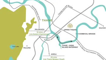 Location of Lodha Upper - Image 111722