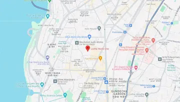 Location of Lodha World One Crest Tower - Image 112166