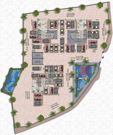 Master Plan of Vaastu Omkar in Vile Parle East, Mumbai - Image 112184